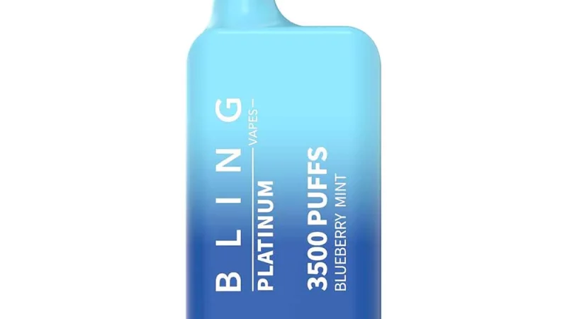 Bling Platinum Blueberry Mint: A Refreshing Fusion of Flavors